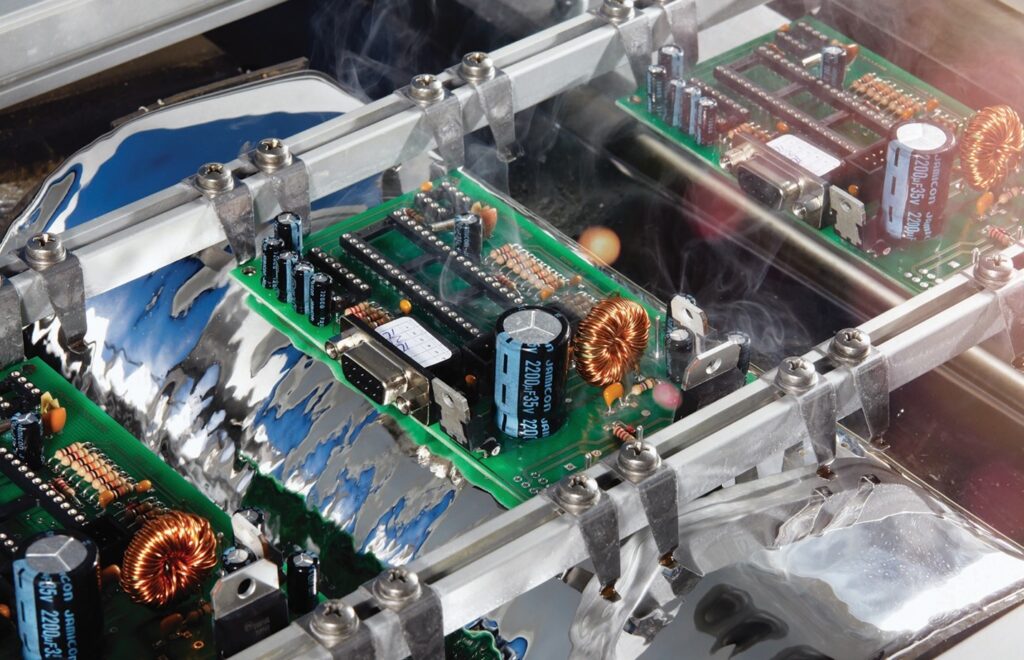 a solder wave